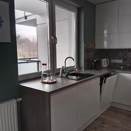 Apartament Na Zielonej Z Tarasem Apartment Pila